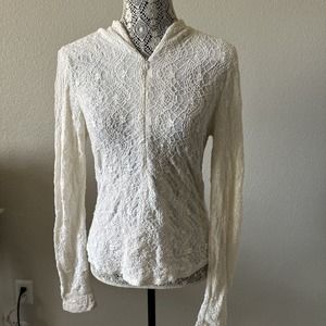 SALE GORGEOUS ANNE FONTAINE FRANCE Sweater BLOUSE top SZ 2
